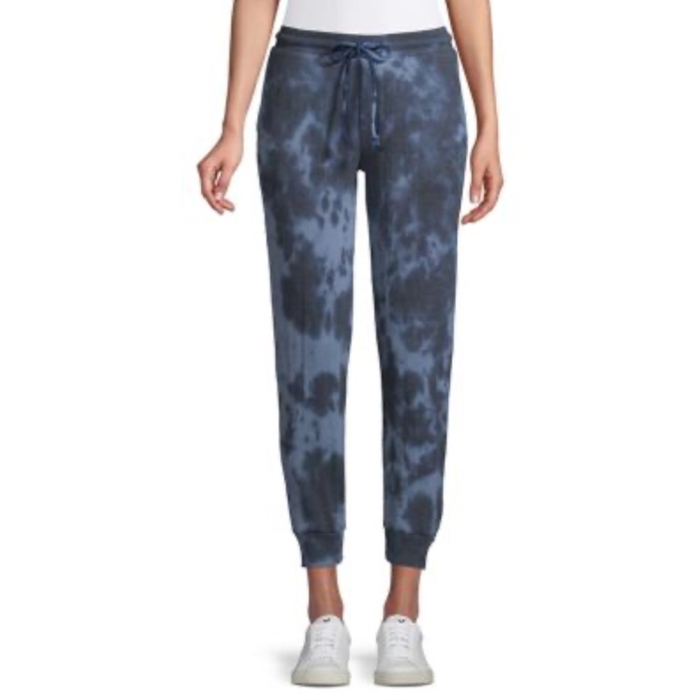 Tie-Dye Waffle Jogger Pants
